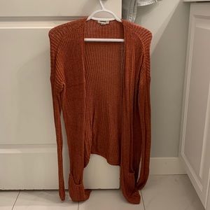 Garage Cardigan Rust Color